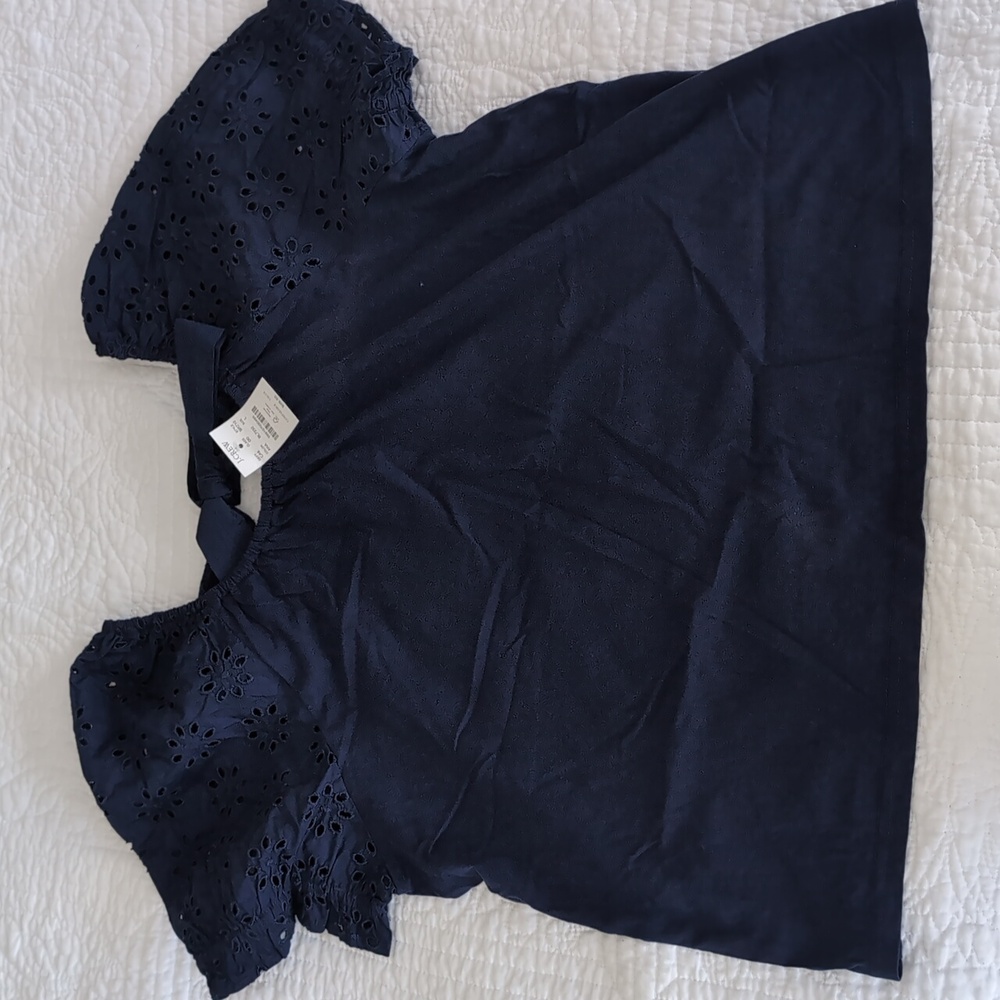 BNWT J.Crew navy top